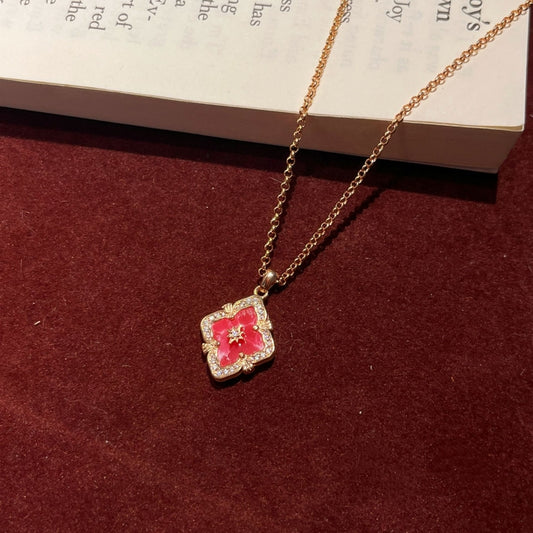 Scarlet Clover Luck Jewelry Set