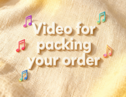 Video for packing your order