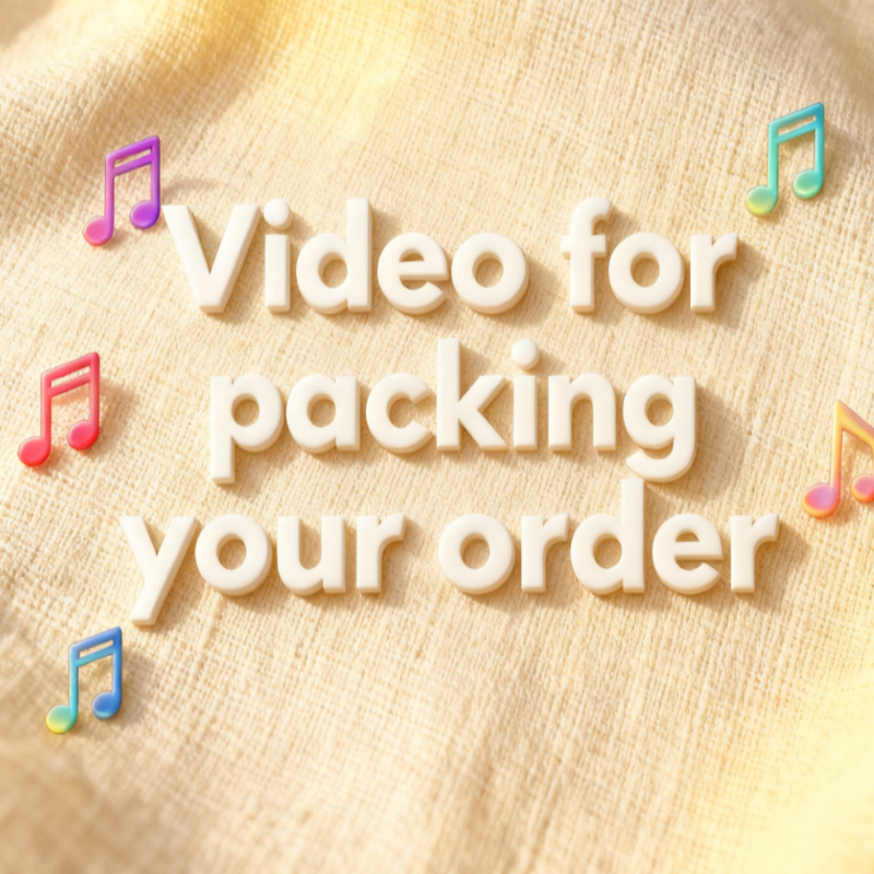 Video for Packing Your Order
