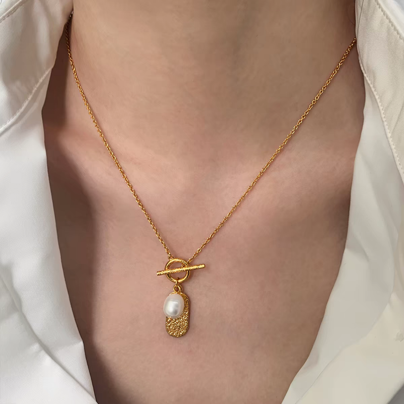 Coastal Breeze Turquoise & Pearl Layered Necklace