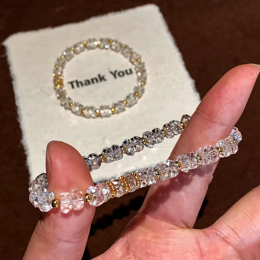 Clear Crystal Glow Bracelet
