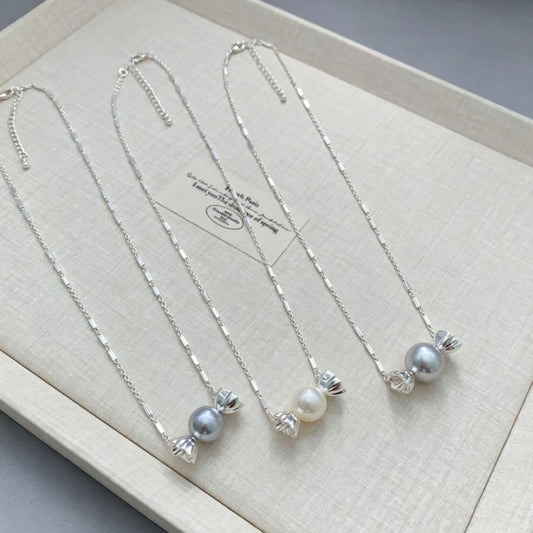 Petite Candy Pearl Pendant Necklace