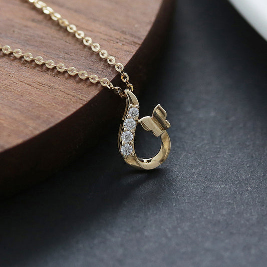 Whimsical Butterfly Swirl Necklace