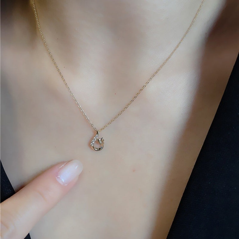 Whimsical Butterfly Swirl Necklace