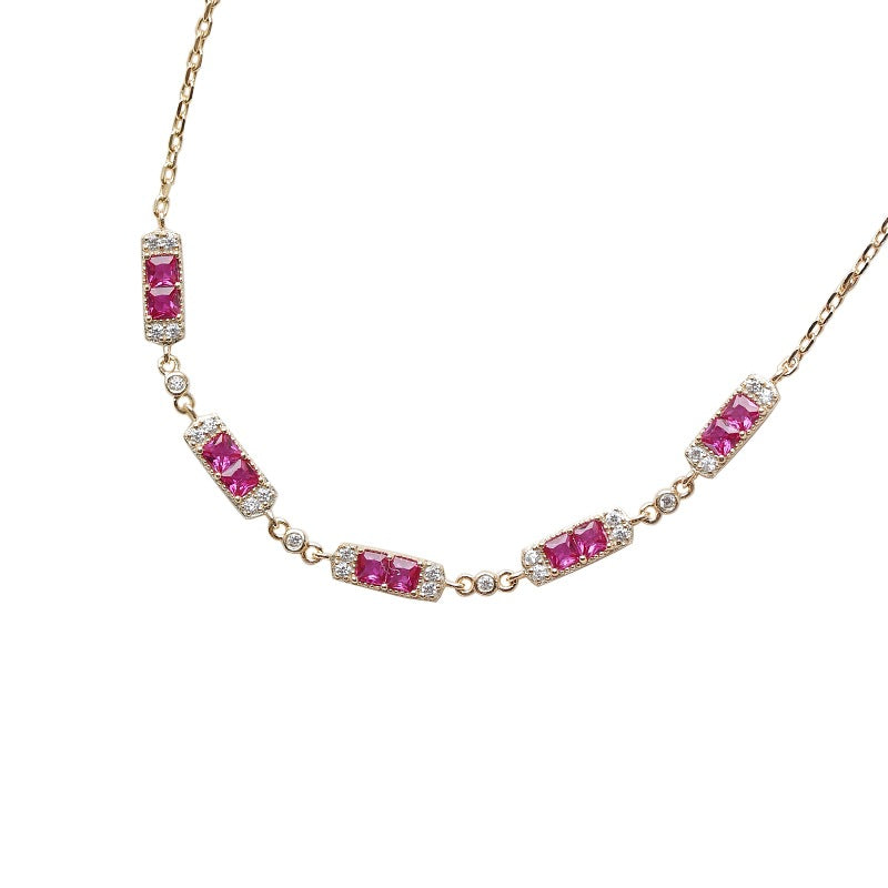Rosé Radiance Line Bracelet