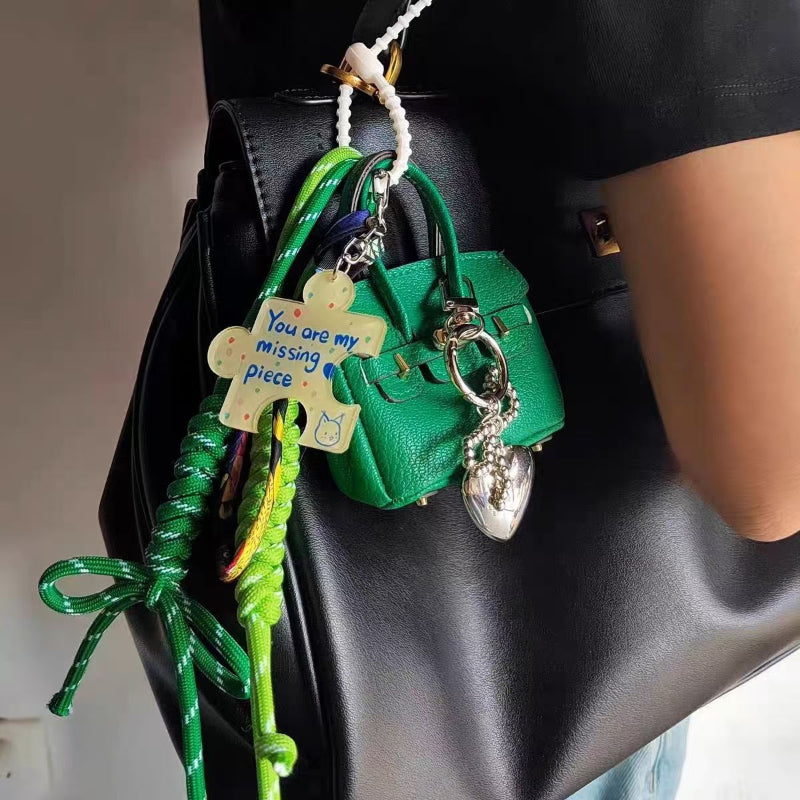 "U R MY MISSING PIECE" Bag Charm