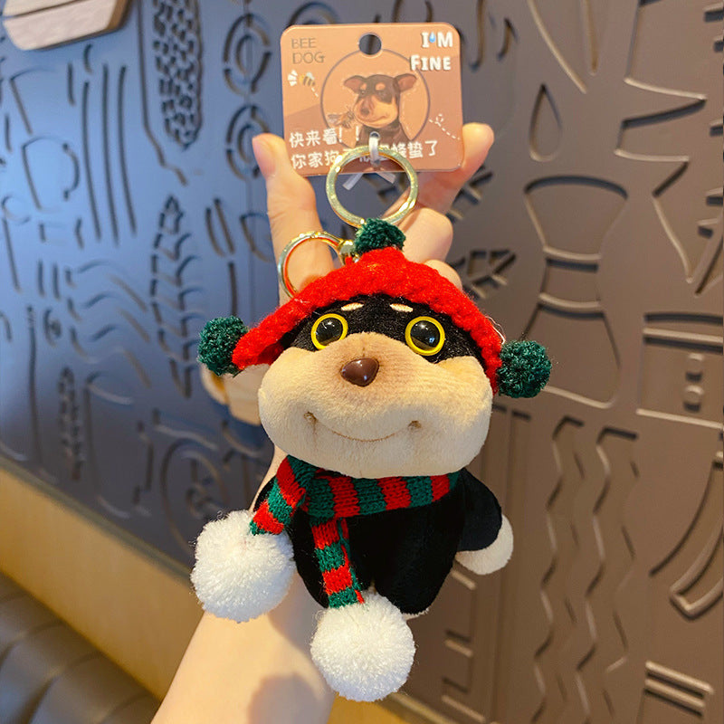 Beedog With Hat Bag Charm