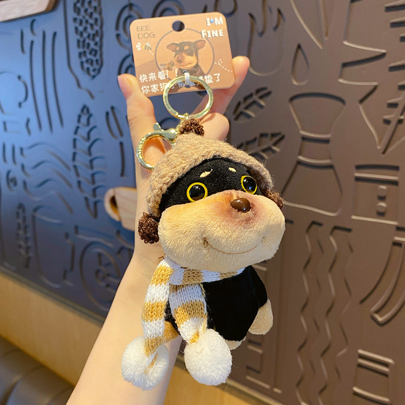 Beedog With Hat Bag Charm