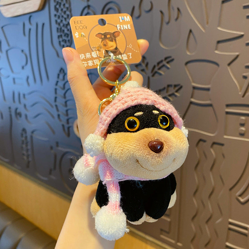 Beedog With Hat Bag Charm