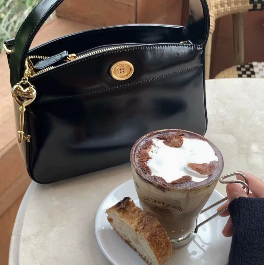 Heart lock Bag Charm