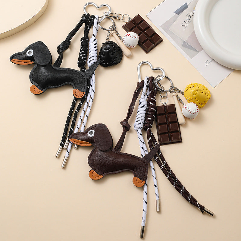 Dachshund Ins Bag Charm