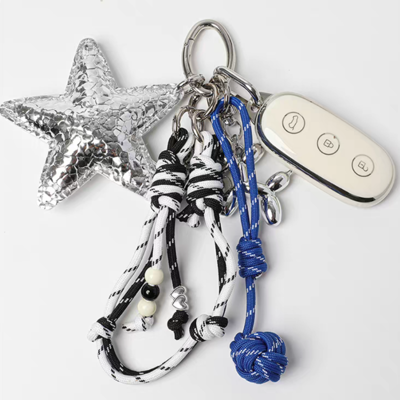 Crimson Star Luxe Bag Charm