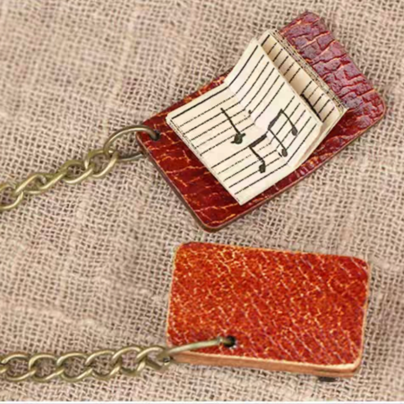 Music-Inspired Cat Bag Charm