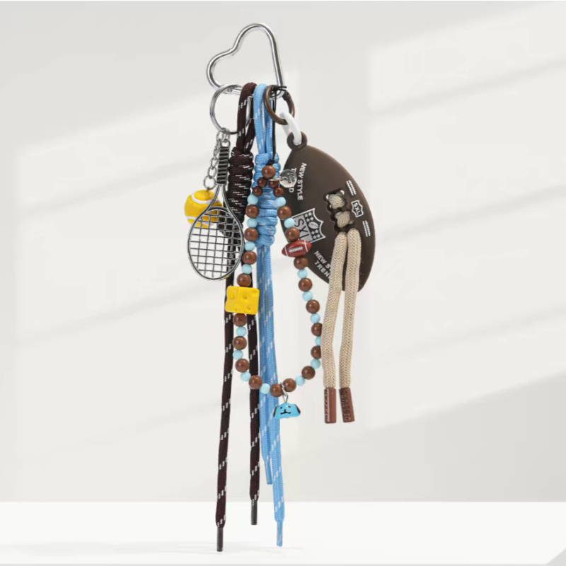 Sporty Charm Lanyard Bag Charm