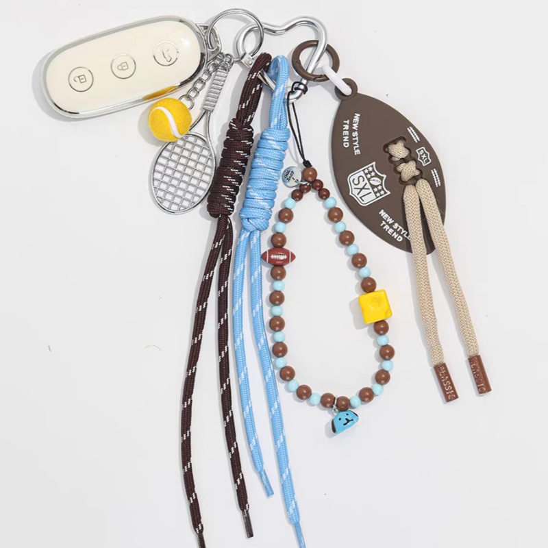 Sporty Charm Lanyard Bag Charm