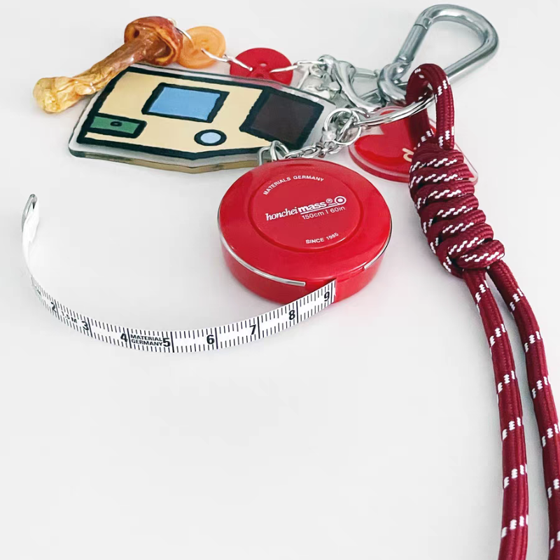 Whimsical House & Mushroom Bag Charm